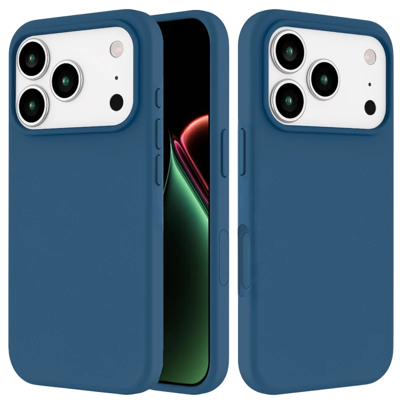 LindeCovers iPhone 17 Pro Max - Silikonecover 74 Bird Feather Moniror