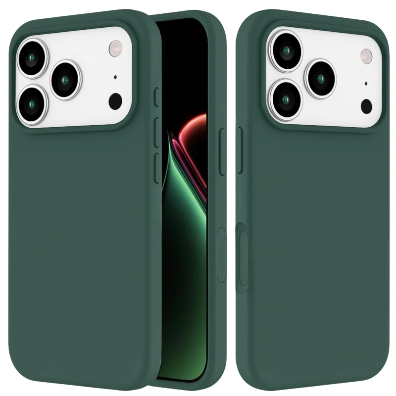 LindeCovers iPhone 17 Pro Max - Silikonecover 58 Pine Needle Green