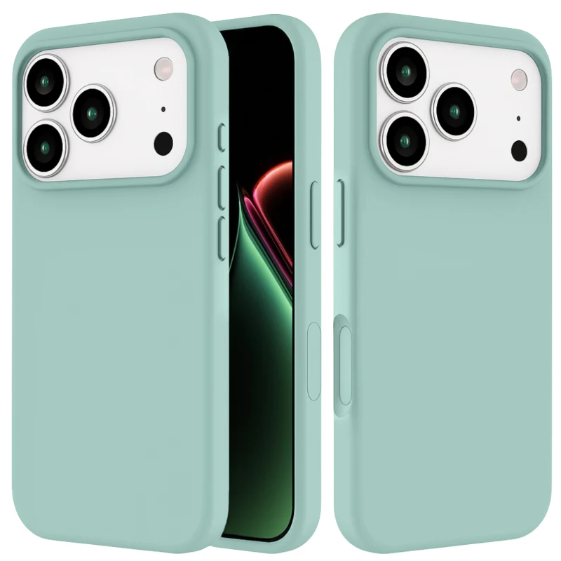 LindeCovers iPhone 17 Pro Max - Silikonecover 17 Gemstone Green