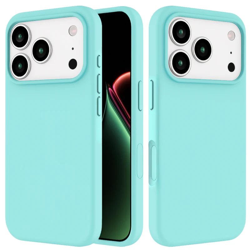 LindeCovers iPhone 17 Pro Max - Silikonecover 44 Blue Sea