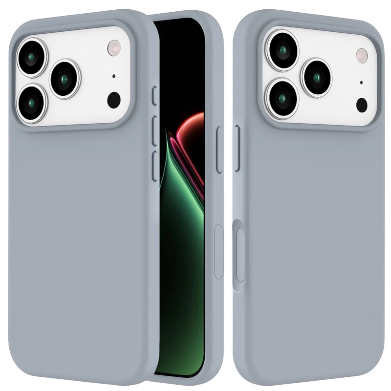 LindeCovers iPhone 17 Pro Max - Silikonecover 26 Blue Gray