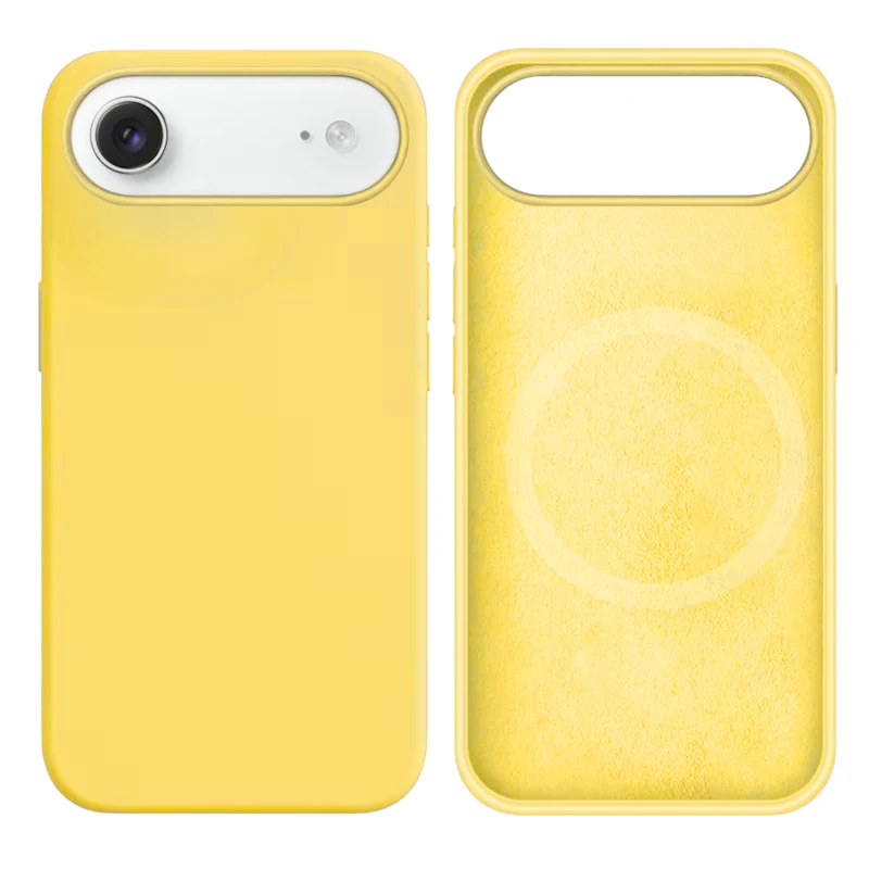 LindeCovers iPhone Air Silikonecover - MagSafe Kompatibel 69 Honeydew