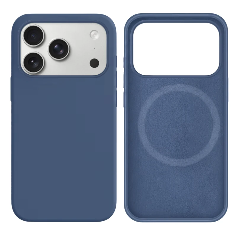 LindeCovers iPhone 17 Pro Silikonecover - MagSafe Kompatibel 74 Bird Feather Moniror
