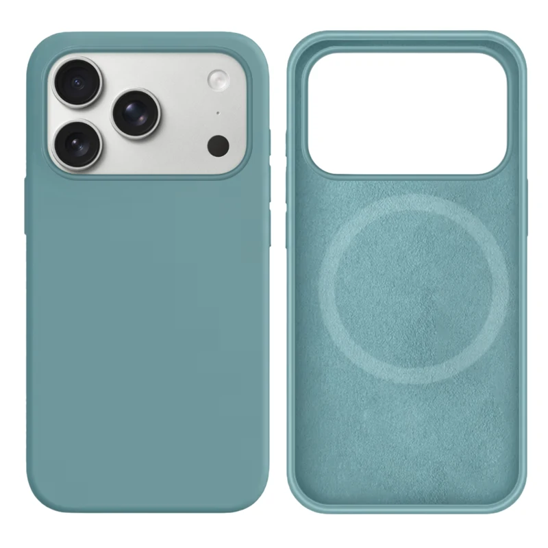 LindeCovers iPhone 17 Pro Silikonecover - MagSafe Kompatibel 61 Cactus