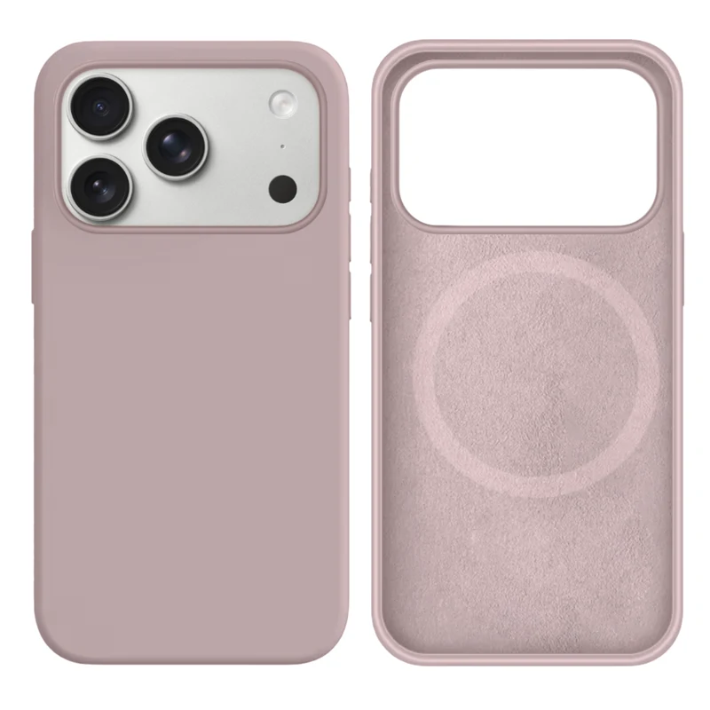 LindeCovers iPhone 17 Pro Max Silikonecover - MagSafe Kompatibel 7 Lavender Violet