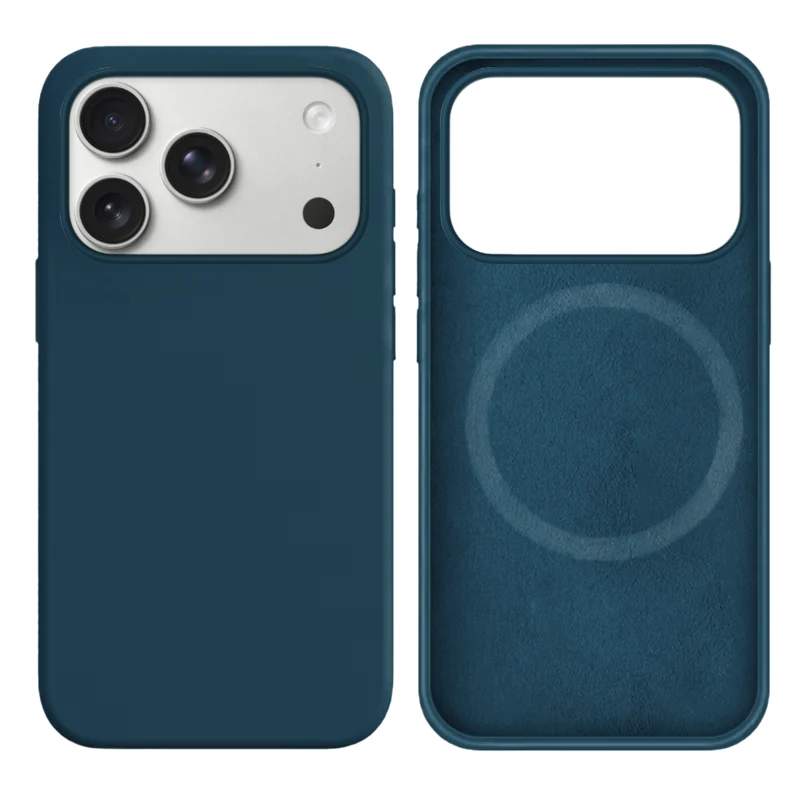 LindeCovers iPhone 17 Pro Max Silikonecover - MagSafe Kompatibel 35 Starry Blue