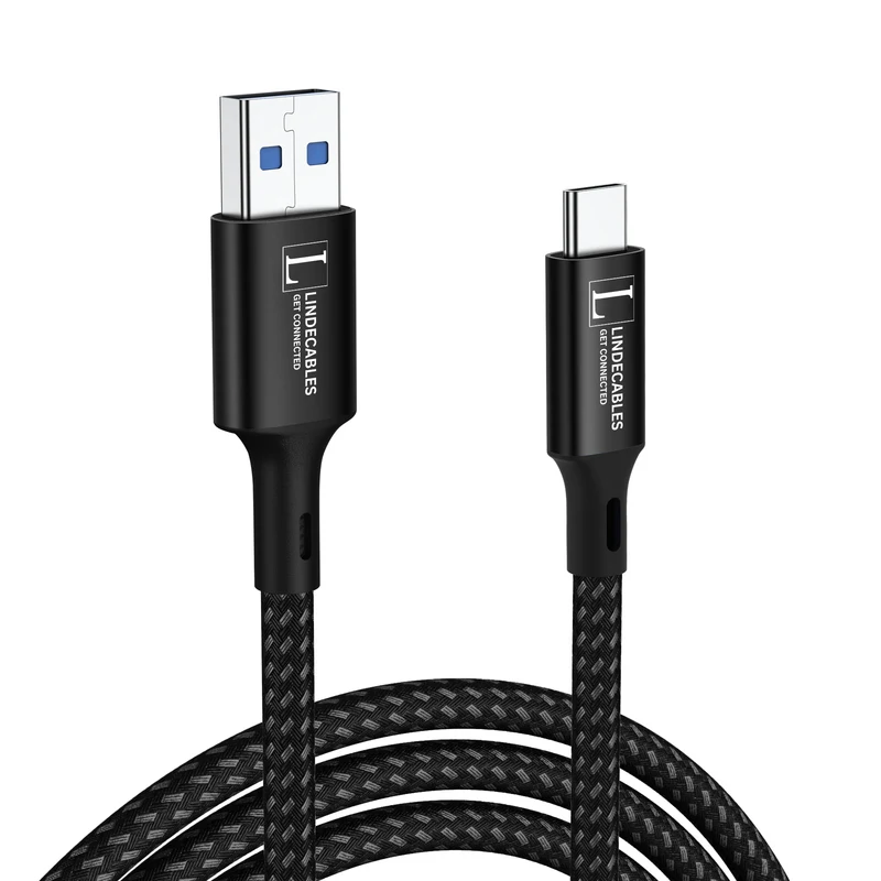 LindeCables - 2 meter - Sort