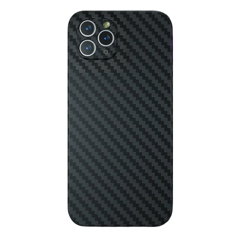 LindeCovers iPhone 11 Pro Max Carbon Cover 01 Black