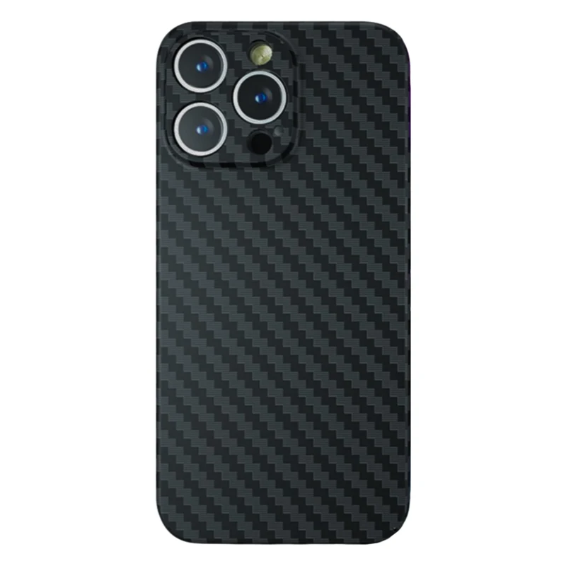 LindeCovers iPhone 15 Pro Max Carbon Cover 01 Black