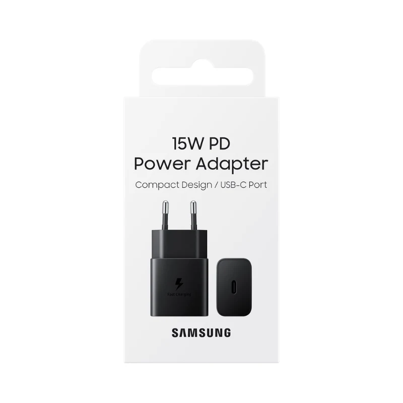 Samsung - 15W lader - Sort