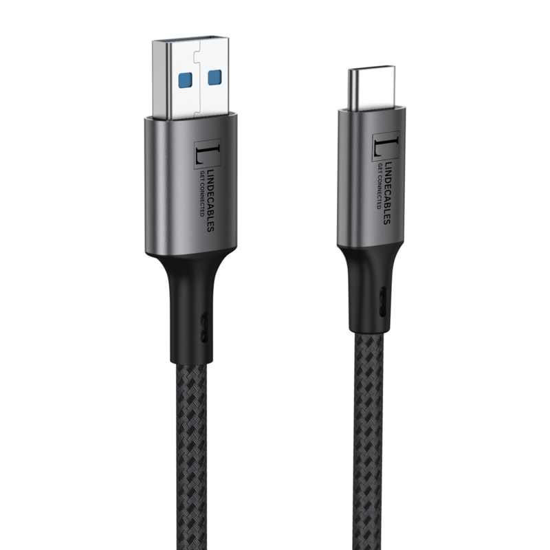 LindeCables - 0.25 m Grå