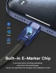 LindeCables USB-C 3.2 Gen. 2x2 100W Premium kabel - 2 m