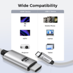 LindeCables - 3 meter - Sølv