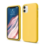 LindeCovers iPhone 11 - Silikonecover 4 Yellow