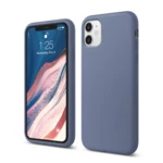 LindeCovers iPhone 11 - Silikonecover 46 Lavender Gray