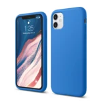 LindeCovers iPhone 11 - Silikonecover 3 Deep Lake Blue