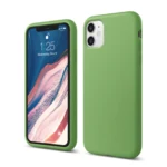 LindeCovers iPhone 11 - Silikonecover 1 Mint Green