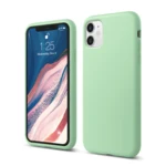 LindeCovers iPhone 11 - Silikonecover 68 Pistachio