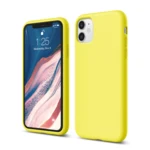LindeCovers iPhone 11 - Silikonecover 32 Shiny Yellow