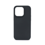 LindeCovers iPhone 14 Pro - Silikonecover 15 Charcoal Gray Black