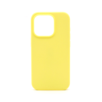 LindeCovers iPhone 15 Pro - Silikonecover 37 Lemon Yellow