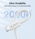 LindeCables - 1 meter - hvid