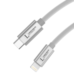 LindeCables USB-C til Lightning Premium kabel 20W - 0.5 m