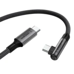 LindeCables USB-C 3.0 60W Premium kabel 90° - 1 m
