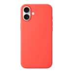 LindeCovers iPhone 16 - Silikonecover 65 Pink Orange