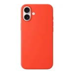 LindeCovers iPhone 16 - Silikonecover 13 Orange