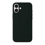 LindeCovers iPhone 16 - Silikonecover 49 Green Black