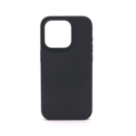 LindeCovers iPhone 16 Pro - Silikonecover 15 Charcoal Gray Black