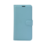 LindeCovers iPhone 14 Pro Max - PU Litchi Læder Flip Cover 5 Blue