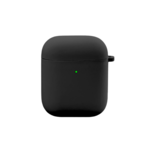 LindeCovers AirPods 1/2 Gen - Silikone Cover 23 Black
