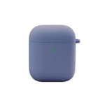 LindeCovers AirPods 1/2 Gen - Silikone Cover 12 Lavender grey