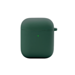 LindeCovers AirPods 1/2 Gen - Silikone Cover 3 Dark green