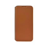 LindeCovers Samsung Galaxy S24 Plus - Ægte Læder Flip Cover Brown