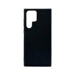 LindeCovers Samsung Galaxy S21 Ultra - Ægte Læder Bagside Cover Black
