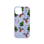 LindeCovers iPhone 12/12 Pro - Julemotiv Bagsidecover Silikone Rudolph's Candy Cane Cheer