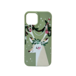 LindeCovers iPhone 12/12 Pro - Julemotiv Bagsidecover Silikone Jolly Reindeer