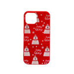 LindeCovers iPhone 12/12 Pro - Julemotiv Bagsidecover Silikone Cheerful Bear Greetings