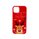 LindeCovers iPhone 12/12 Pro - Julemotiv Bagsidecover Silikone Festive Rudolph