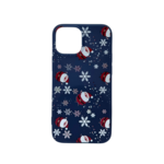 LindeCovers iPhone 12 Mini - Julemotiv Bagsidecover Silikone Midnight Santa Magic