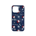LindeCovers iPhone 14 Pro Max - Julemotiv Bagsidecover Silikone Midnight Santa Magic