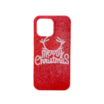 LindeCovers iPhone 14 Pro Max - Julemotiv Bagsidecover Silikone Merry Christmas