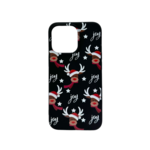 LindeCovers iPhone 12 Pro Max - Julemotiv Bagsidecover Silikone Dancing Rudolph Delight