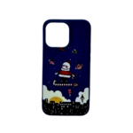 LindeCovers iPhone 13 Pro Max - Julemotiv Bagsidecover Silikone Santa's Starry Adventure