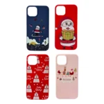 LindeCovers iPhone 15 Plus - Julemotiv Bagsidecover Silikone
