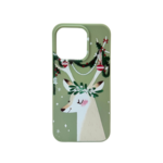 LindeCovers iPhone 15 Pro Max - Julemotiv Bagsidecover Silikone Jolly Reindeer