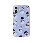 LindeCovers iPhone 16 Plus - Julemotiv Bagsidecover Silikone Snowman Wonderland